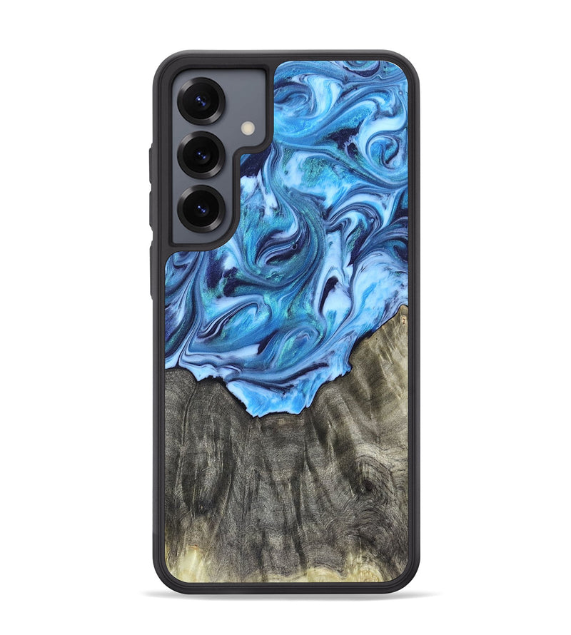 Galaxy S25 Plus Wood Phone Case - Mercy (Blue, 821376)
