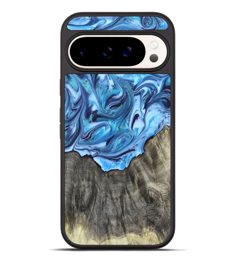 Pixel 9 Pro XL Wood Phone Case - Mercy (Blue, 821376)