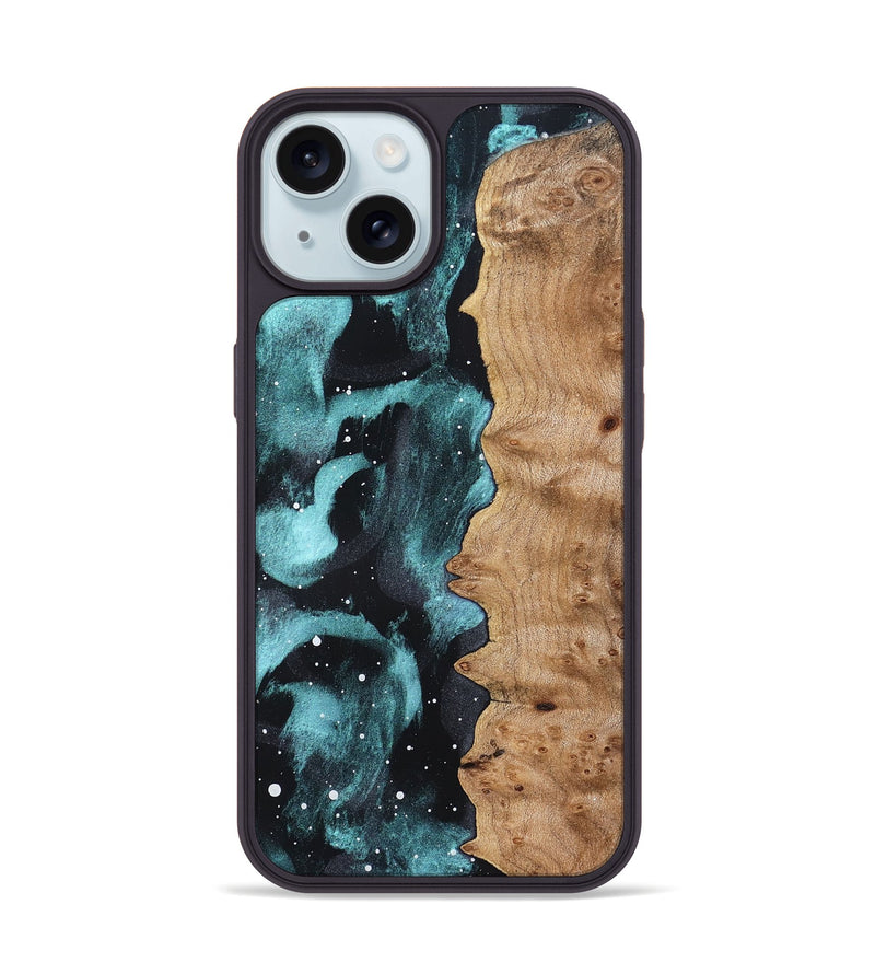 iPhone 15 Wood Phone Case - Tom (Cosmos, 821385)