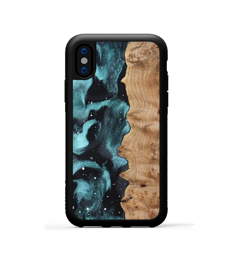 iPhone Xs Wood Phone Case - Tom (Cosmos, 821385)