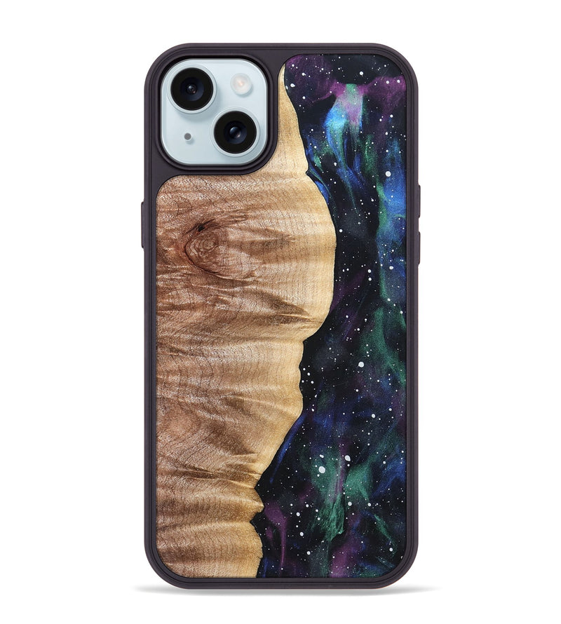 iPhone 15 Plus Wood Phone Case - Aryana (Cosmos, 821389)
