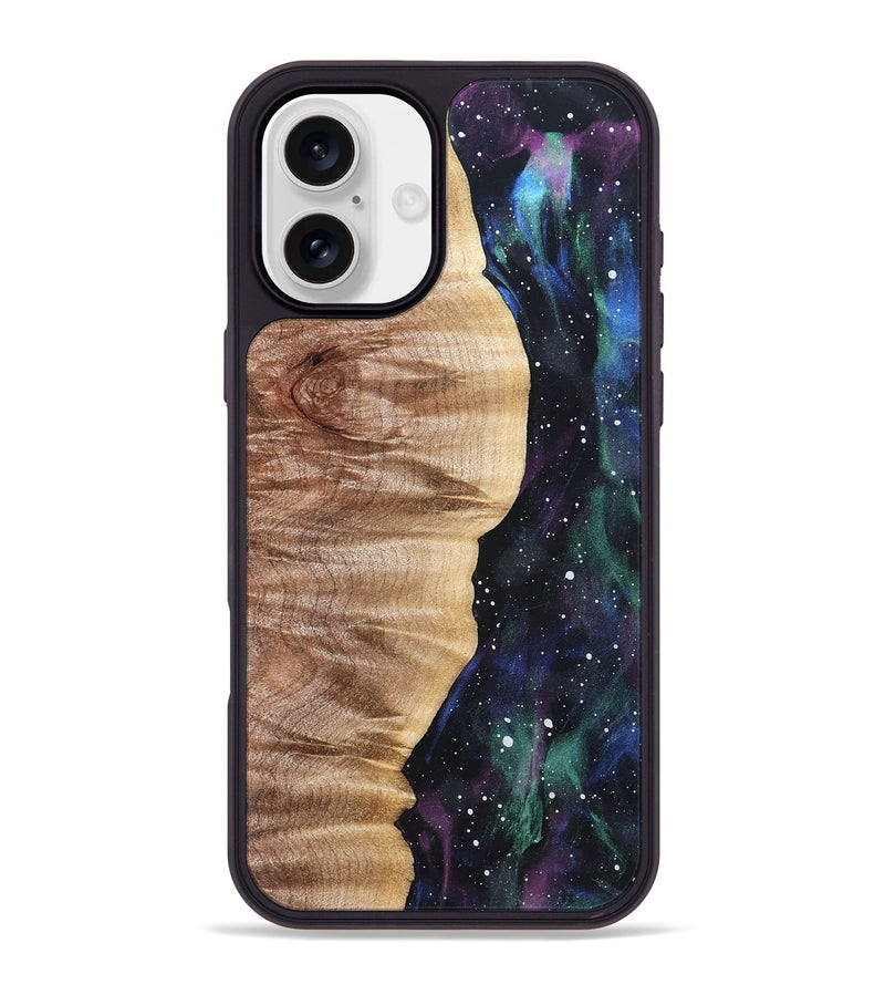 iPhone 16 Plus Wood Phone Case - Aryana (Cosmos, 821389)