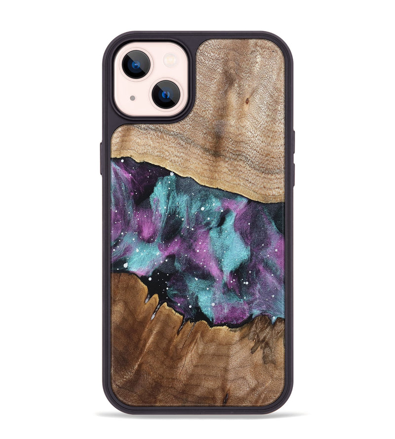 iPhone 14 Plus Wood Phone Case - Shayne (Cosmos, 821397)