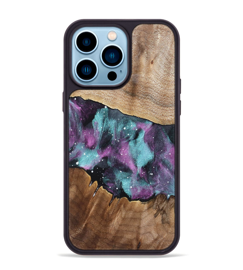 iPhone 14 Pro Max Wood Phone Case - Shayne (Cosmos, 821397)