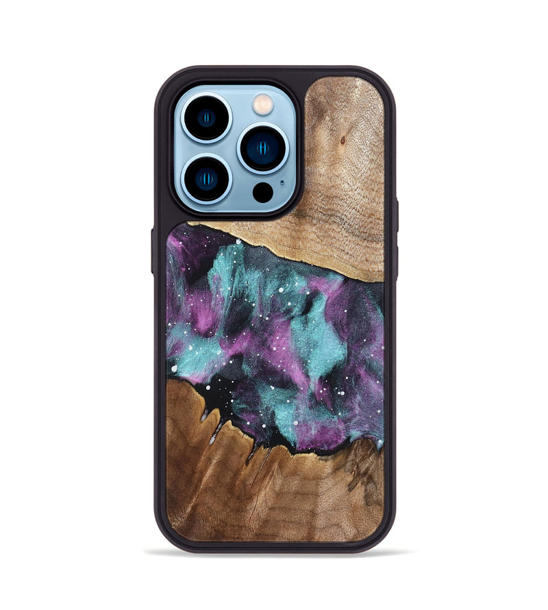 iPhone 14 Pro Wood Phone Case - Shayne (Cosmos, 821397)