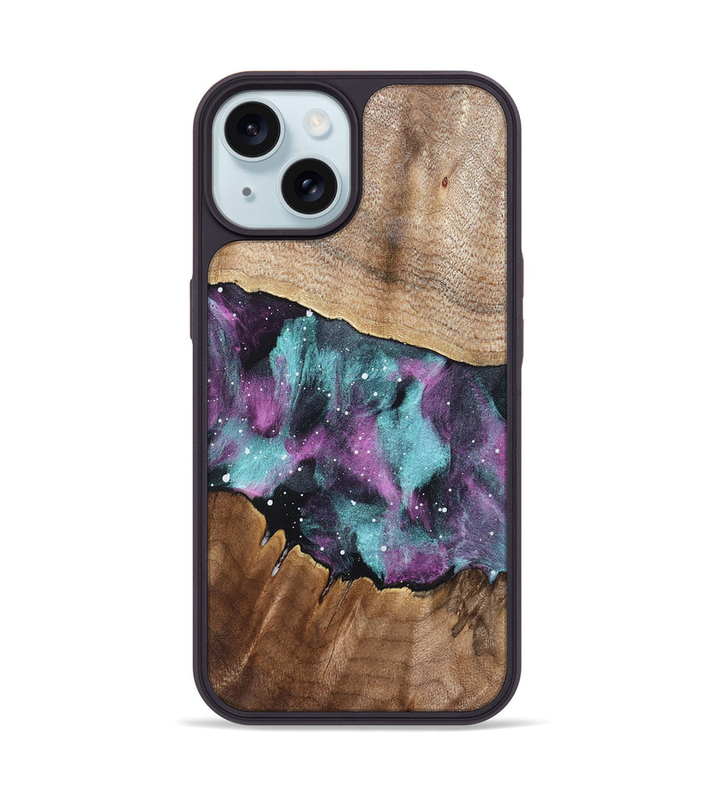 iPhone 15 Wood Phone Case - Shayne (Cosmos, 821397)