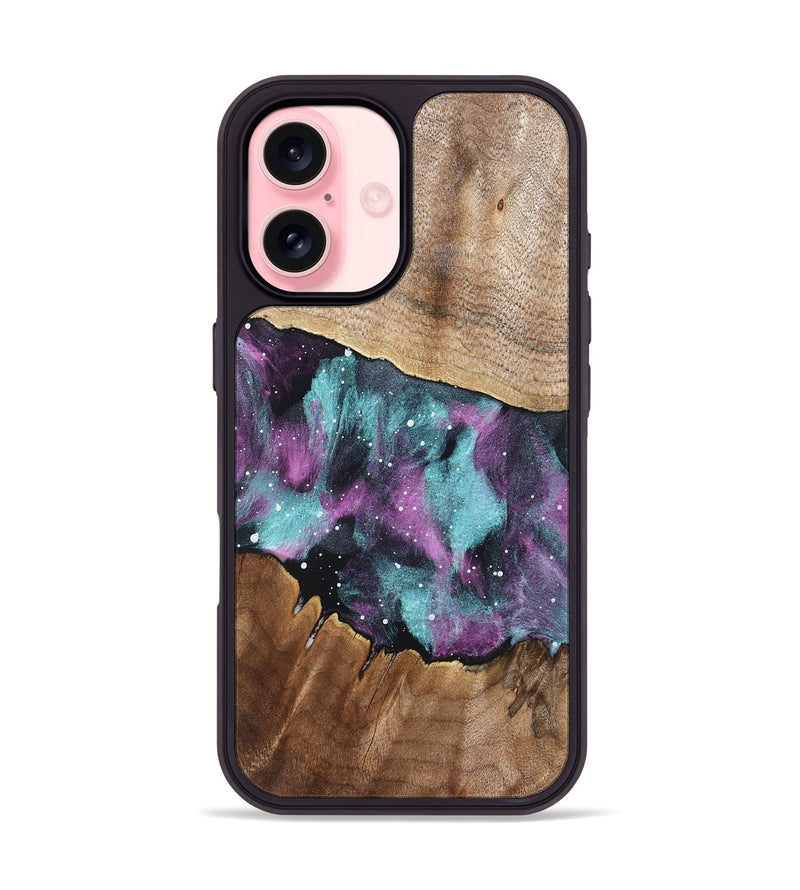 iPhone 16 Wood Phone Case - Shayne (Cosmos, 821397)