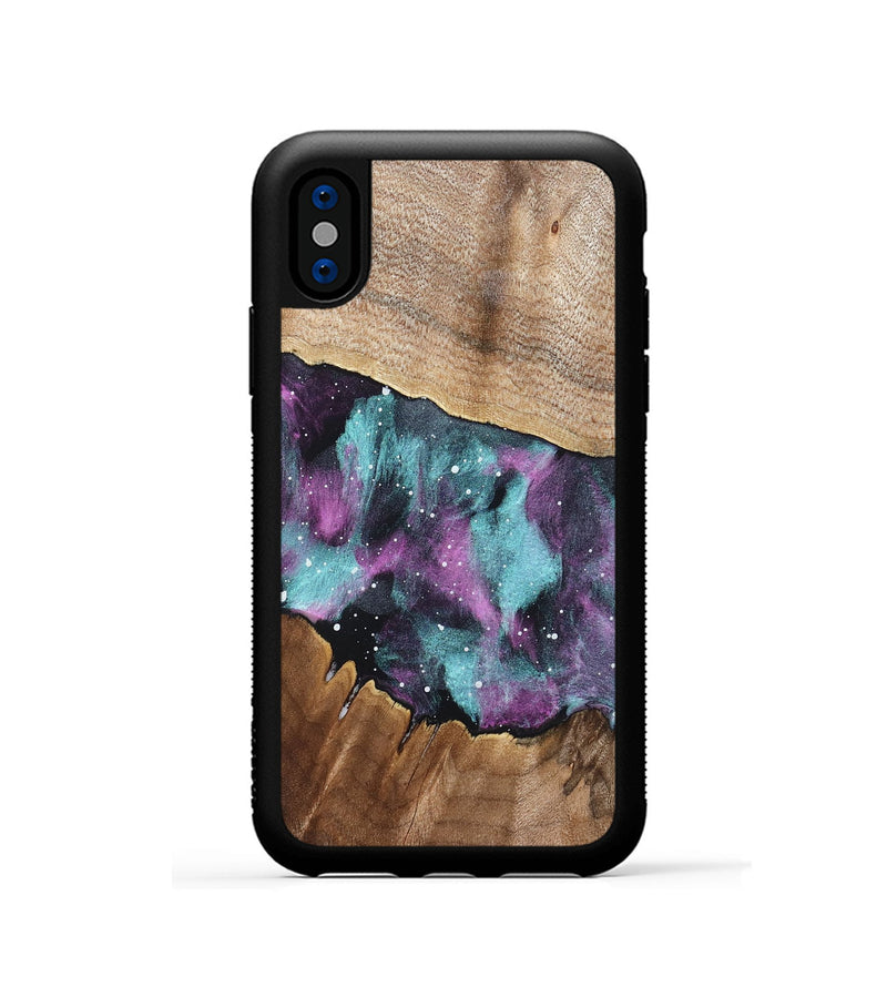 iPhone Xs Wood Phone Case - Shayne (Cosmos, 821397)