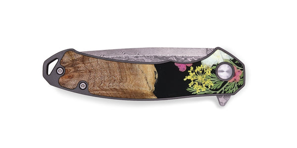 EDC Wood Pocket Knife - Tanisha (Bloom, 821404)