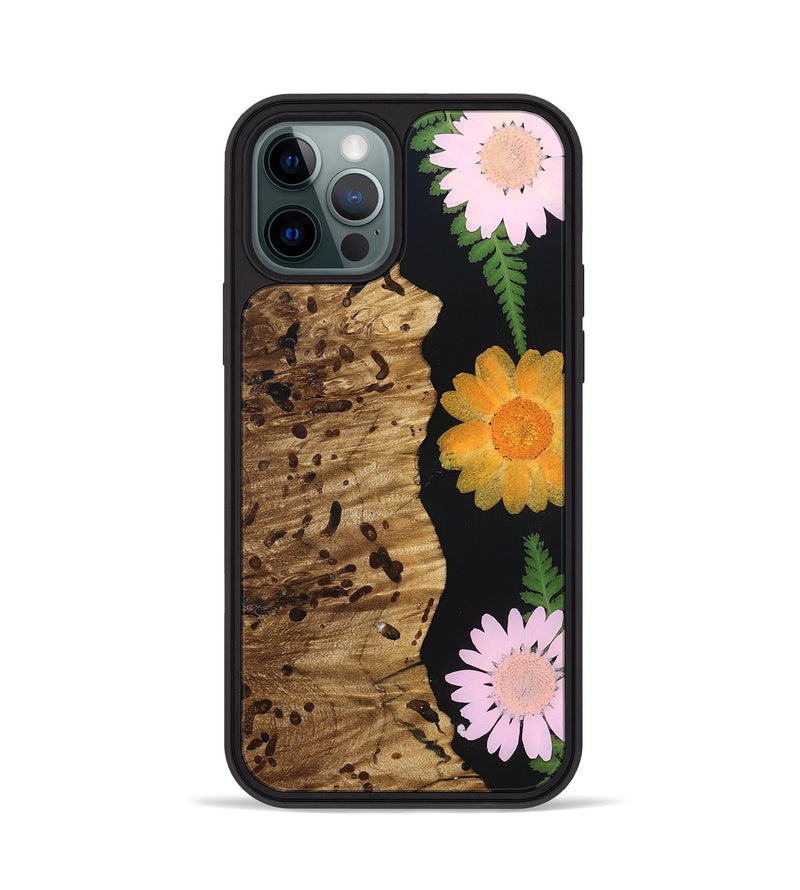 iPhone 12 Pro Wood Phone Case - Kierra (Bloom, 821407)