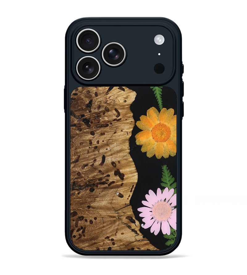 iPhone 17 Pro Max Wood Phone Case - Kierra (Bloom, 821407)