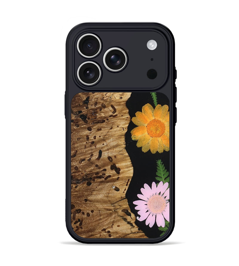 iPhone 17 Pro Wood Phone Case - Kierra (Bloom, 821407)