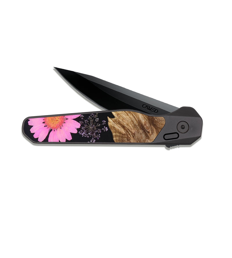 EDC Dark Slate Wood Pocket Knife - Dewitt (Bloom, 821409)