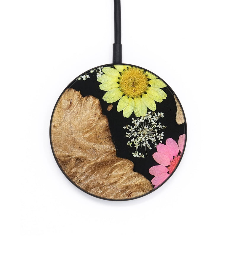 Circle Wood Wireless Charger - Dani (Bloom, 821411)
