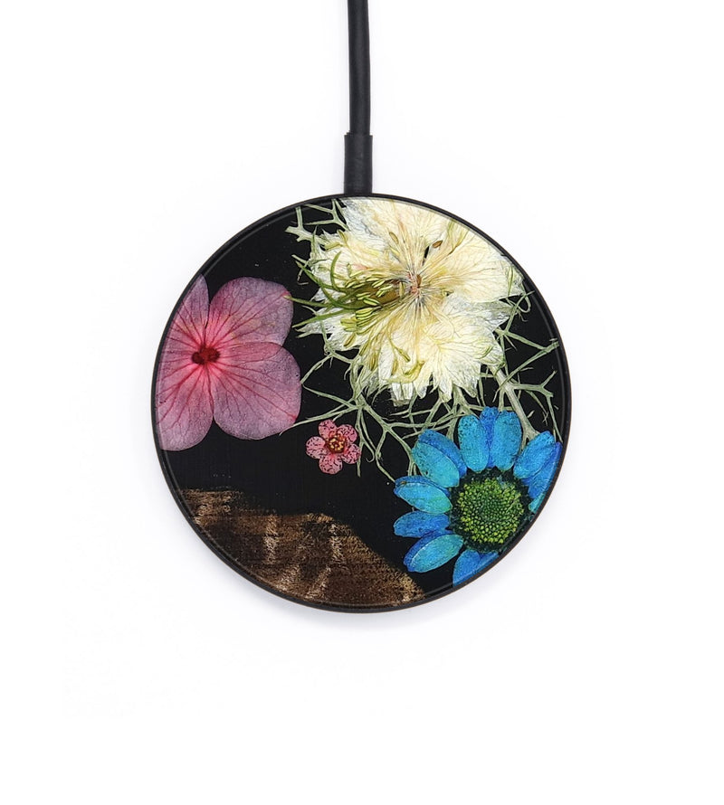 Circle Wood Wireless Charger - Elbert (Bloom, 821413)