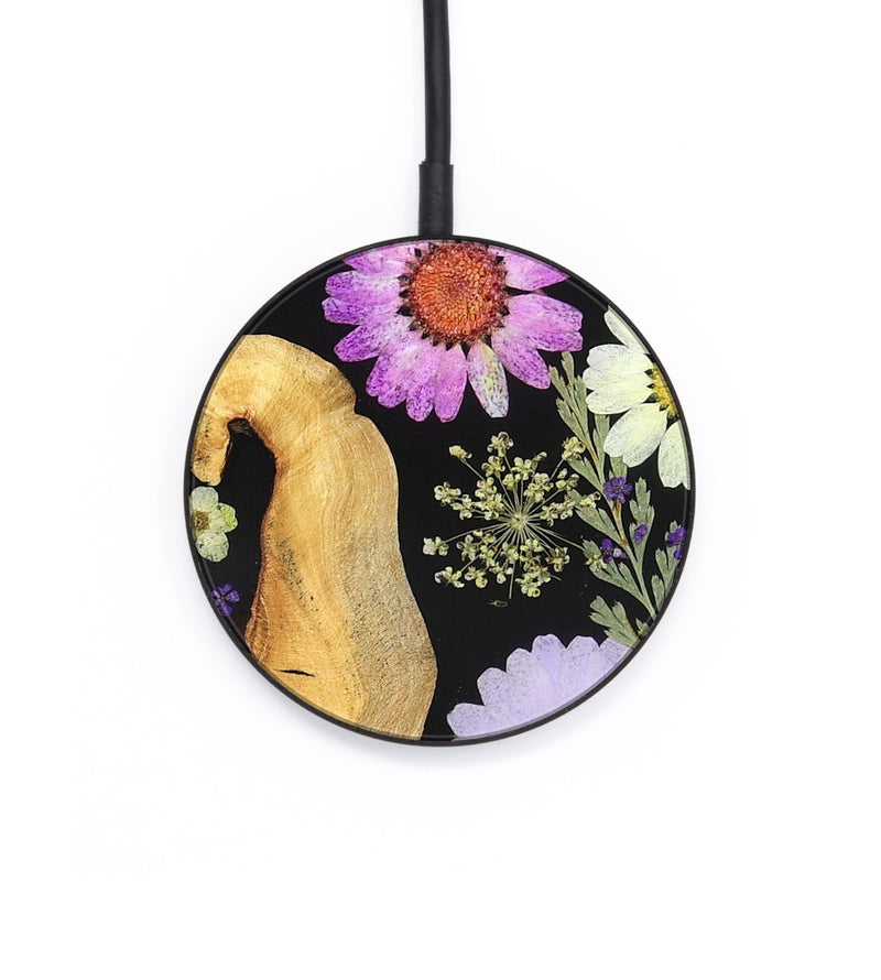 Circle Wood Wireless Charger - Jace (Bloom, 821414)