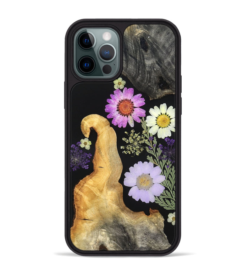iPhone 12 Pro Max Wood Phone Case - Jace (Bloom, 821414)