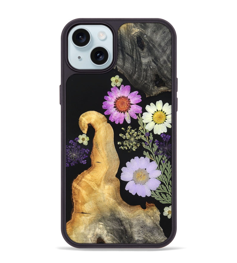 iPhone 15 Plus Wood Phone Case - Jace (Bloom, 821414)