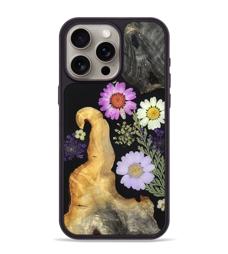 iPhone 15 Pro Max Wood Phone Case - Jace (Bloom, 821414)