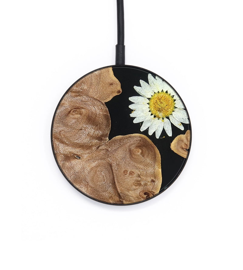 Circle Wood Wireless Charger - Lotta (Bloom, 821416)