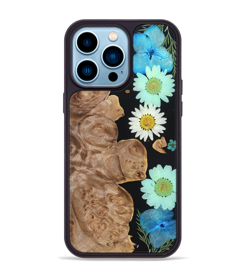 iPhone 14 Pro Max Wood Phone Case - Lotta (Bloom, 821416)