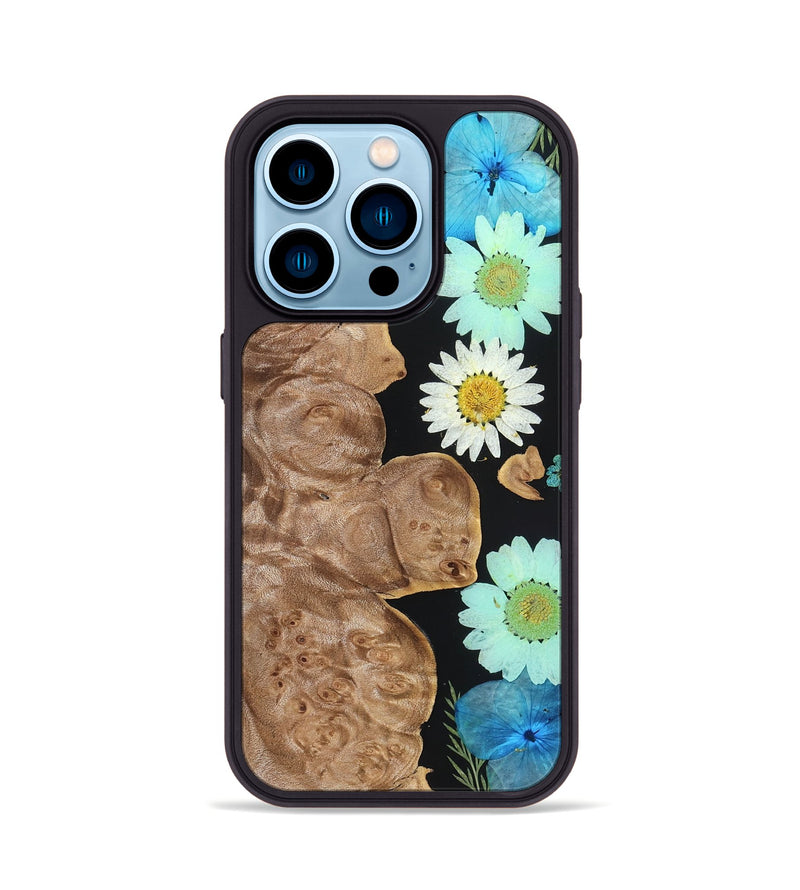 iPhone 14 Pro Wood Phone Case - Lotta (Bloom, 821416)