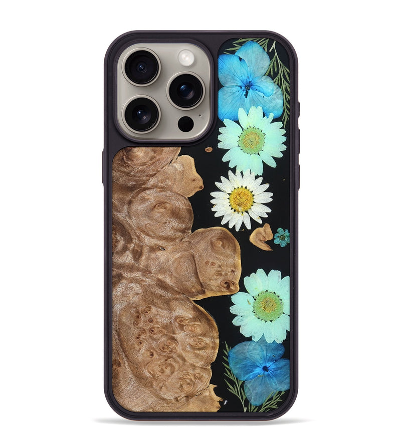 iPhone 15 Pro Max Wood Phone Case - Lotta (Bloom, 821416)