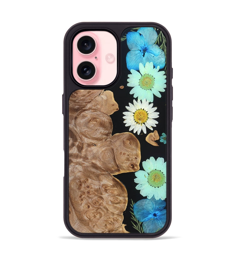 iPhone 16 Wood Phone Case - Lotta (Bloom, 821416)