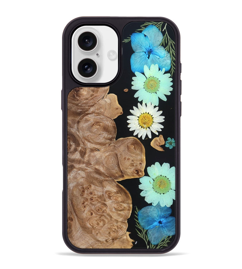 iPhone 16 Plus Wood Phone Case - Lotta (Bloom, 821416)