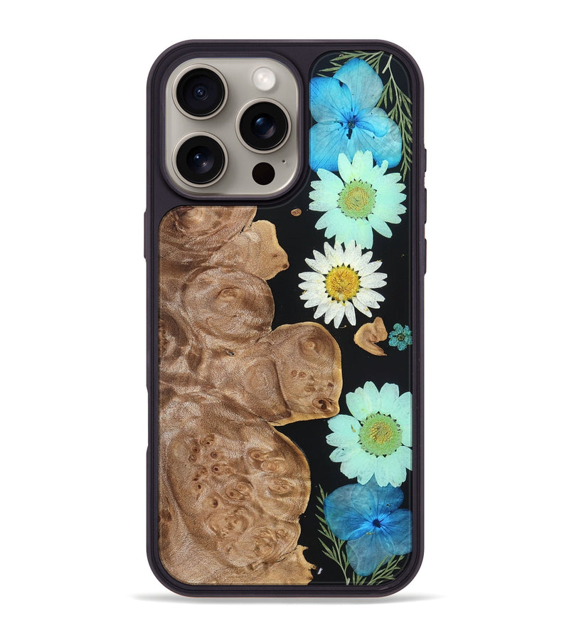 iPhone 16 Pro Max Wood Phone Case - Lotta (Bloom, 821416)