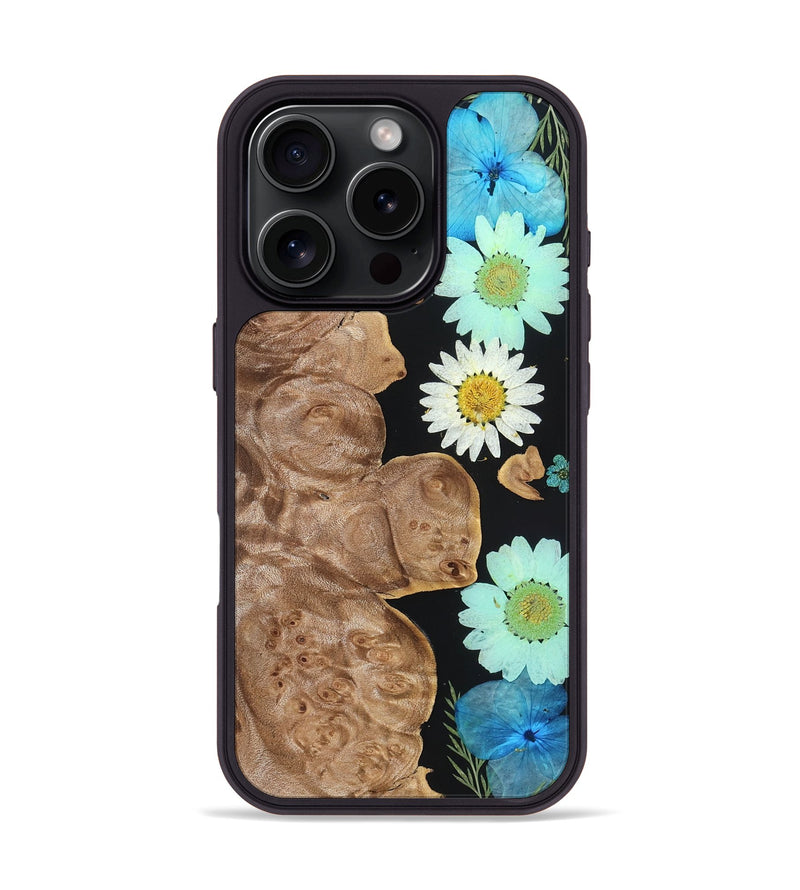 iPhone 16 Pro Wood Phone Case - Lotta (Bloom, 821416)