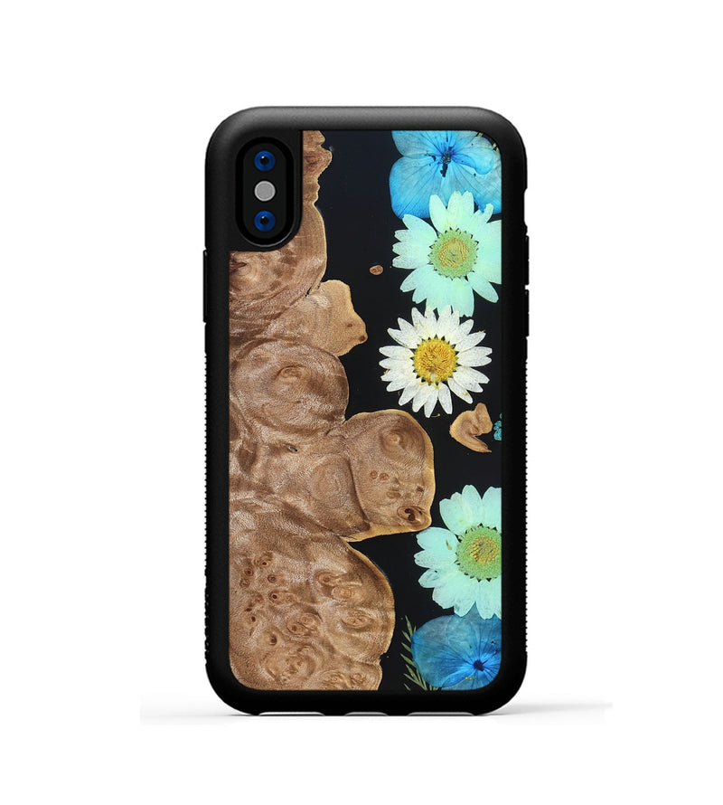 iPhone Xs Wood Phone Case - Lotta (Bloom, 821416)