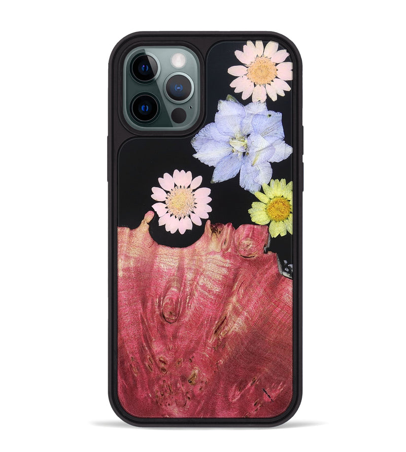 iPhone 12 Pro Max Wood Phone Case - Sue (Bloom, 821421)