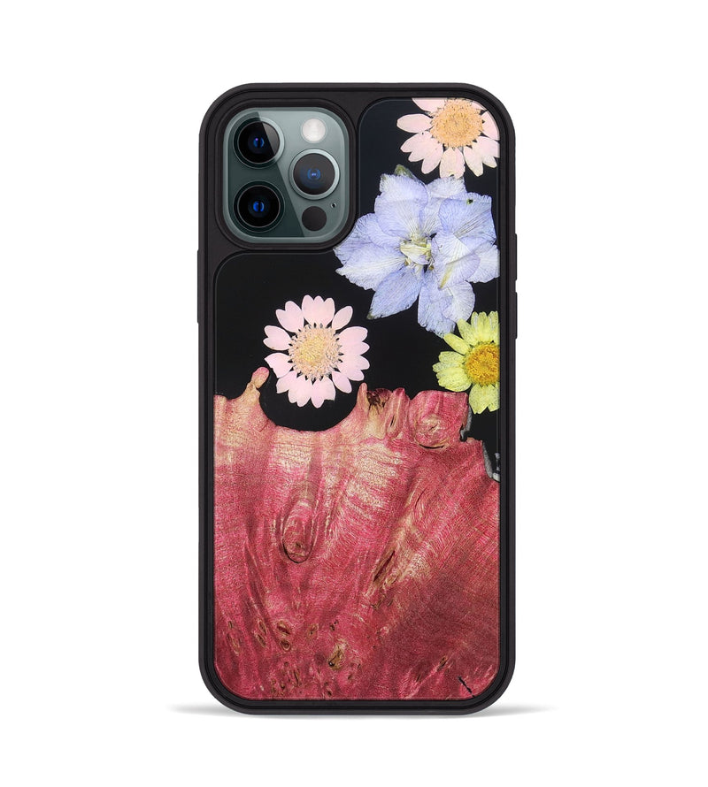 iPhone 12 Pro Wood Phone Case - Sue (Bloom, 821421)
