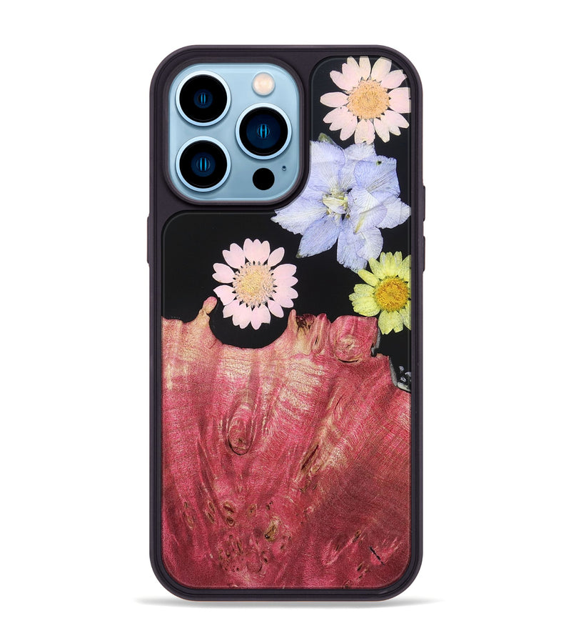 iPhone 14 Pro Max Wood Phone Case - Sue (Bloom, 821421)