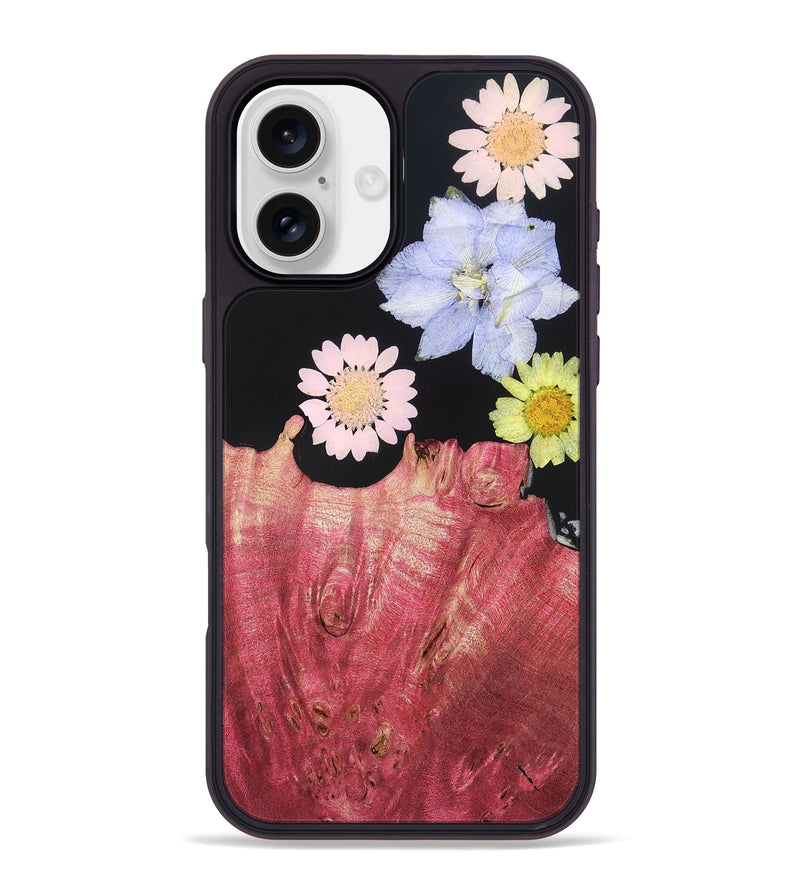 iPhone 16 Plus Wood Phone Case - Sue (Bloom, 821421)