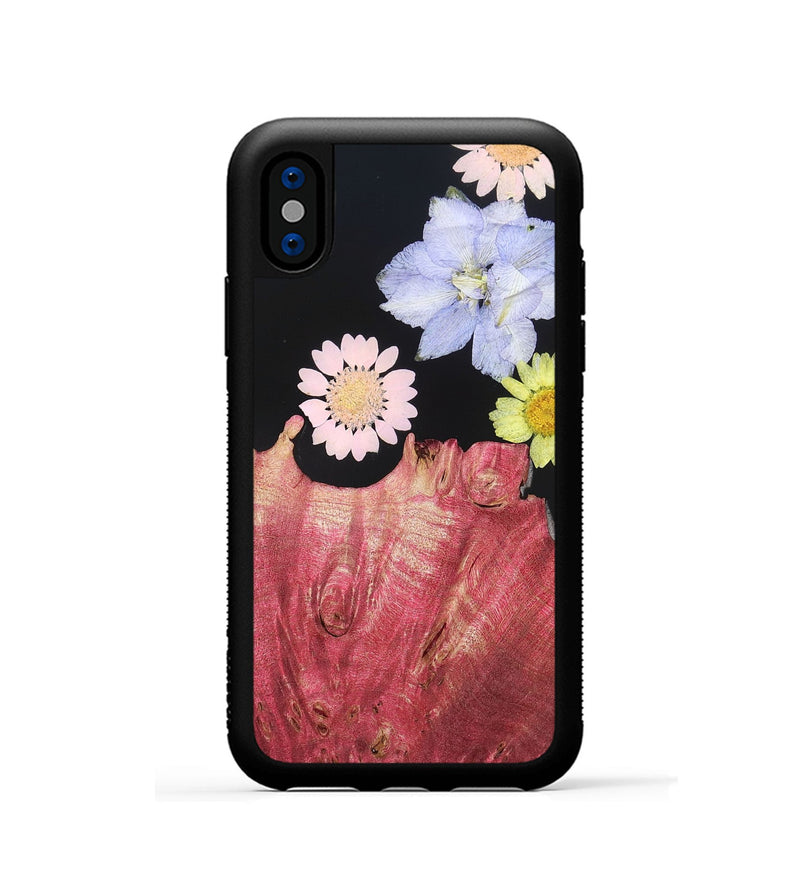 iPhone Xs Wood Phone Case - Sue (Bloom, 821421)