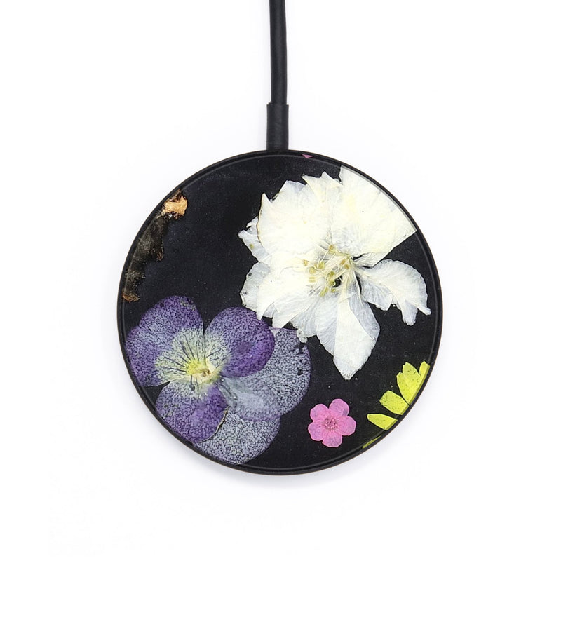 Circle Wood Wireless Charger - Mabel (Bloom, 821429)