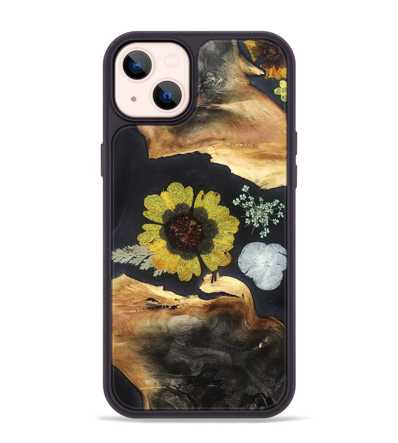 iPhone 14 Plus Wood Phone Case - Darwin (Bloom, 821433)