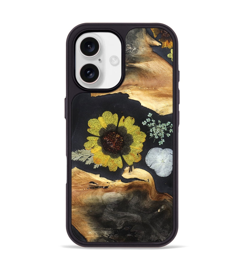 iPhone 17 Wood Phone Case - Darwin (Bloom, 821433)