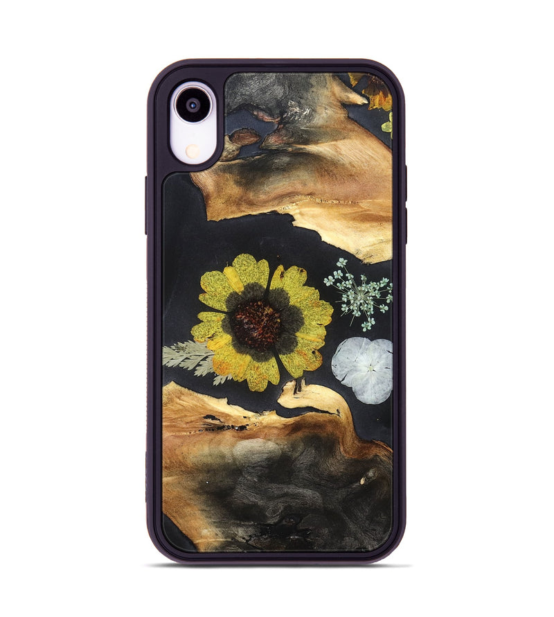 iPhone Xr Wood Phone Case - Darwin (Bloom, 821433)