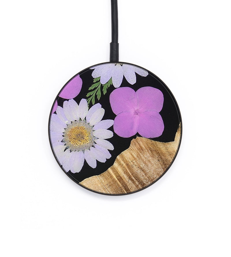 Circle Wood Wireless Charger - Freda (Bloom, 821436)