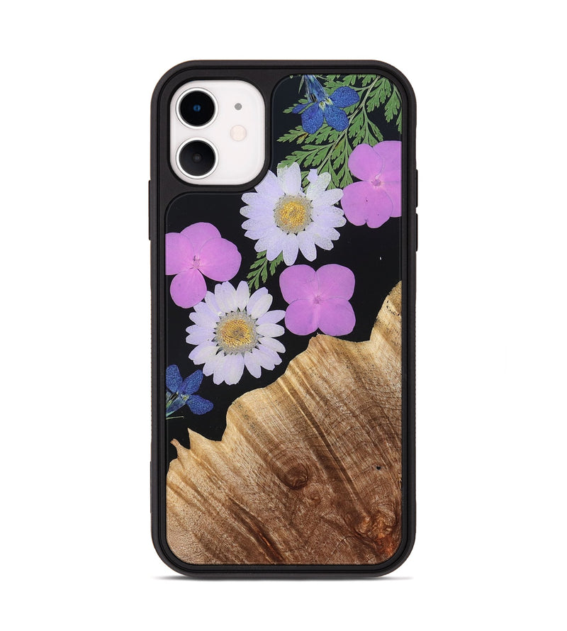 iPhone 11 Wood Phone Case - Freda (Bloom, 821436)