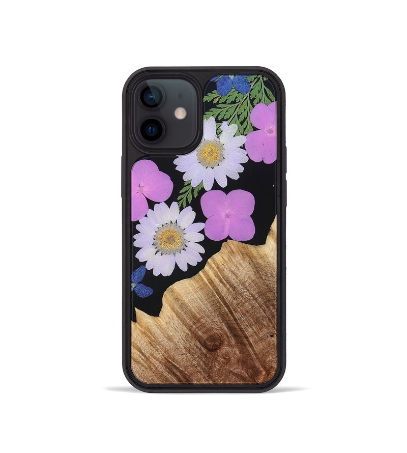 iPhone 12 mini Wood Phone Case - Freda (Bloom, 821436)
