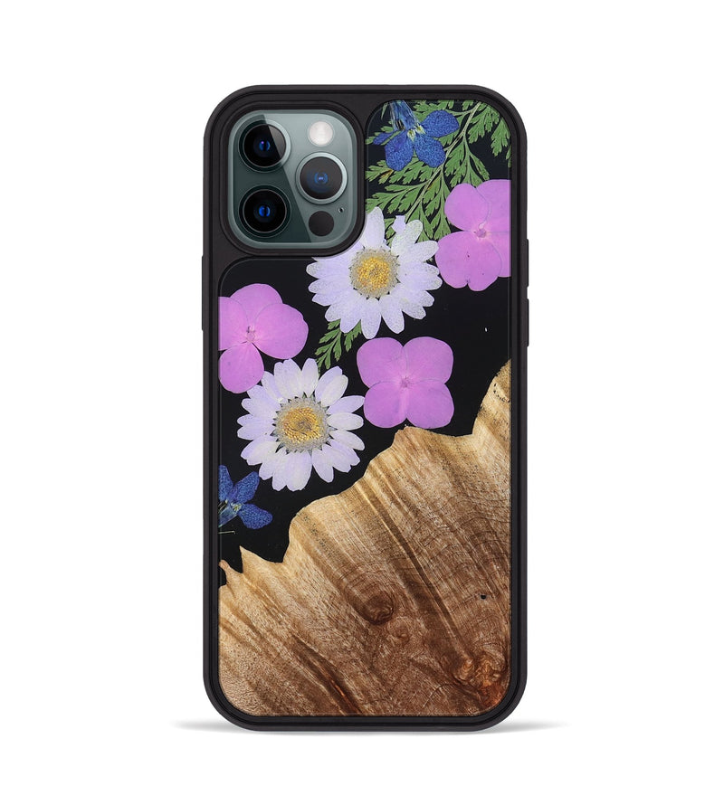 iPhone 12 Pro Wood Phone Case - Freda (Bloom, 821436)