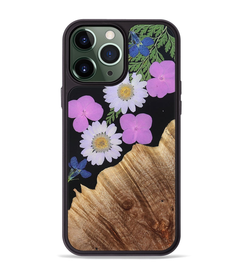 iPhone 13 Pro Max Wood Phone Case - Freda (Bloom, 821436)