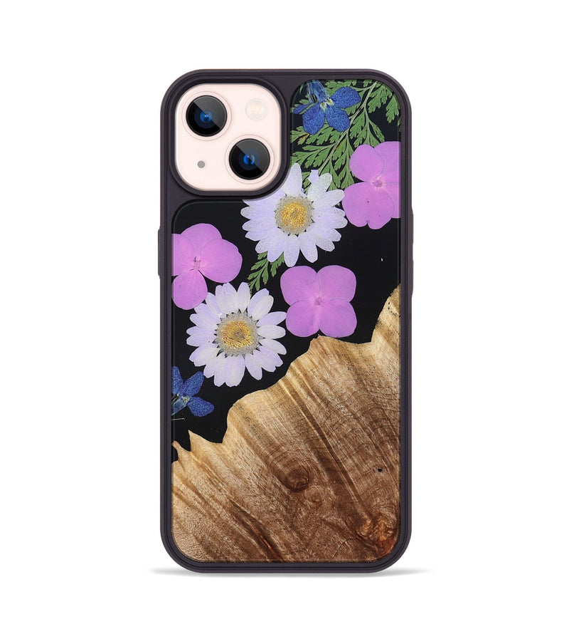 iPhone 14 Wood Phone Case - Freda (Bloom, 821436)