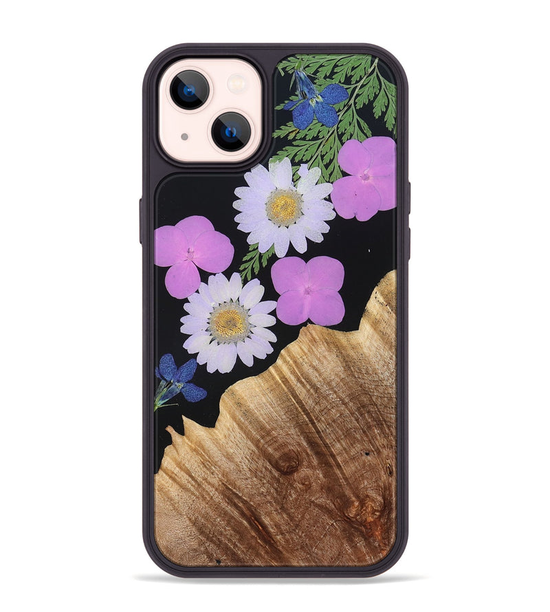 iPhone 14 Plus Wood Phone Case - Freda (Bloom, 821436)