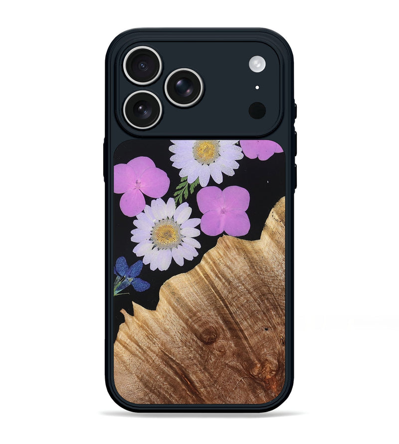 iPhone 17 Pro Max Wood Phone Case - Freda (Bloom, 821436)