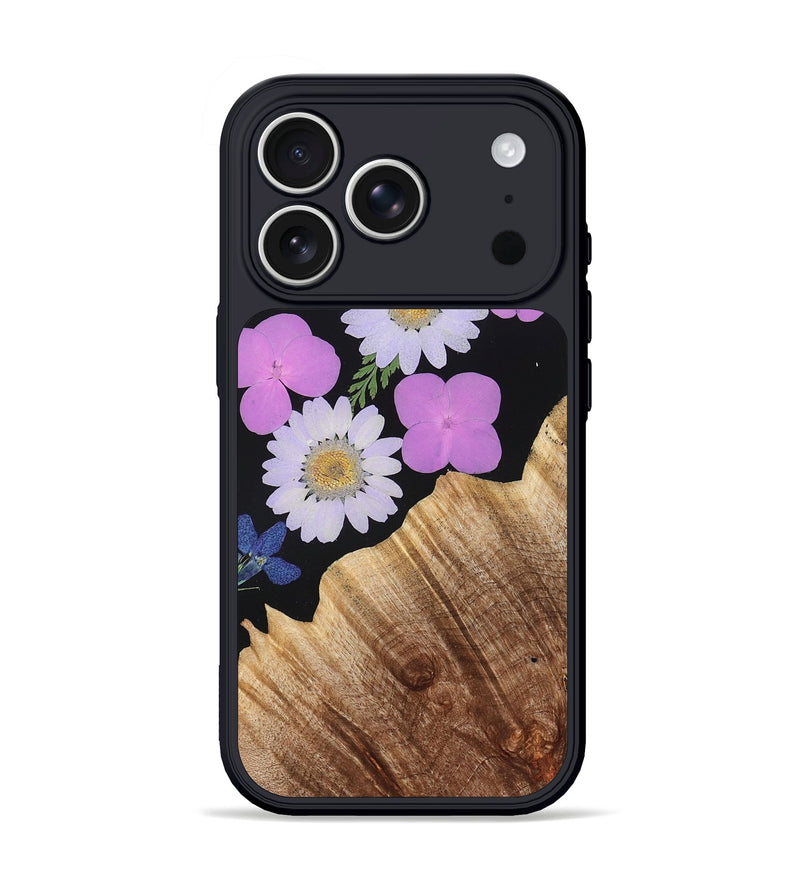 iPhone 17 Pro Wood Phone Case - Freda (Bloom, 821436)